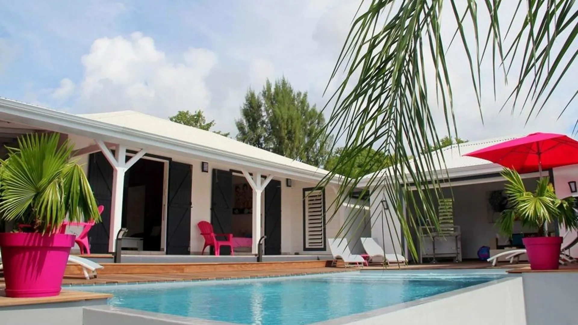 Villa With 3 Bedrooms In Saint Francois, With Wonderful Mountain View, Guadeloupe